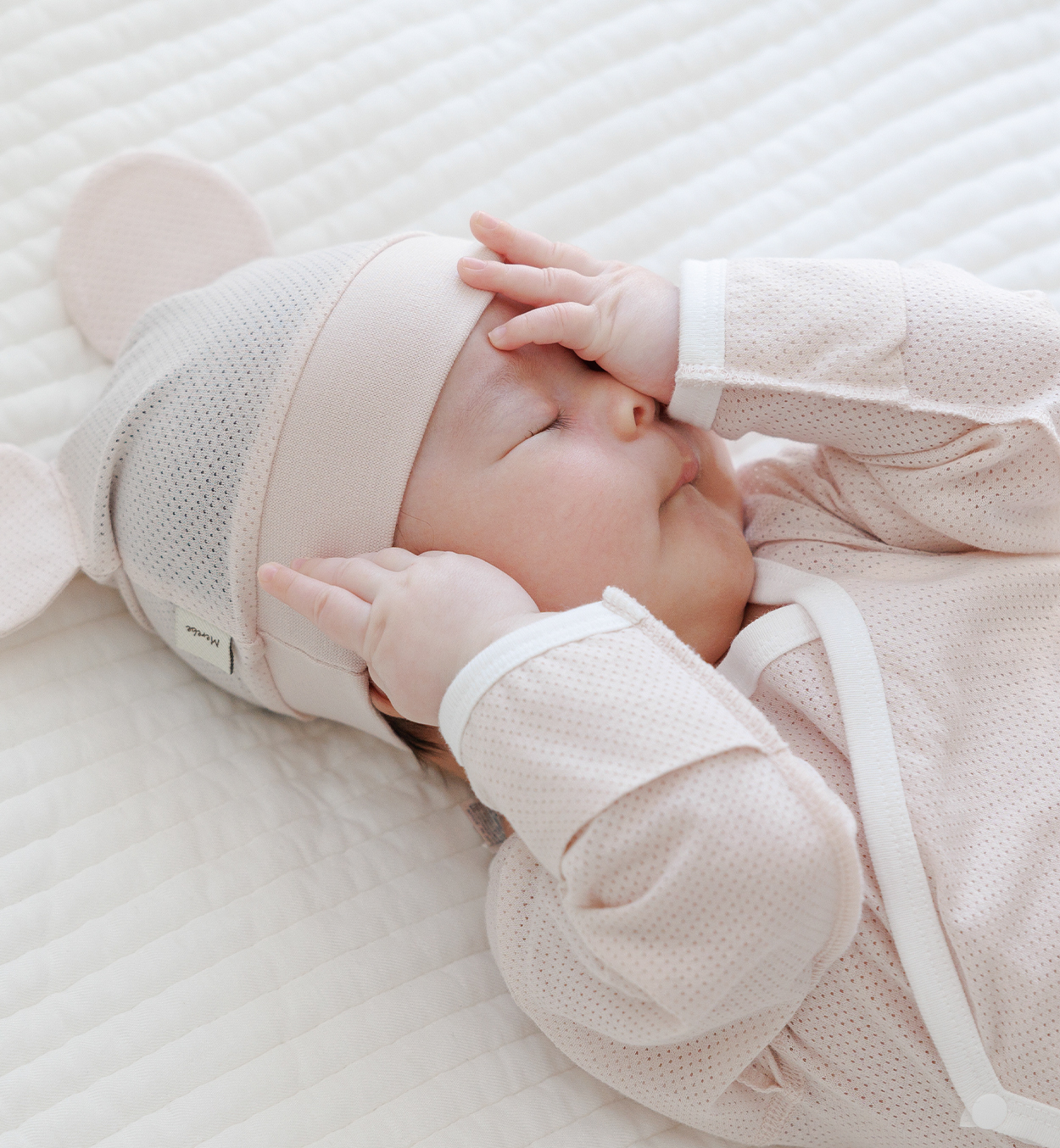 A sleeping baby