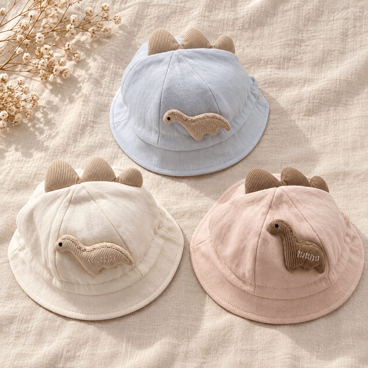 Little Dino 3D Baby Bucket Hat